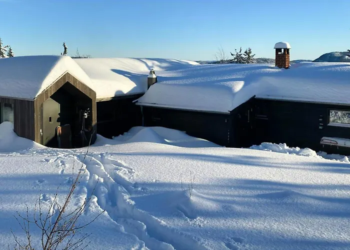Сasa de vacaciones Mountain With Sauna At Blefjell Lampeland