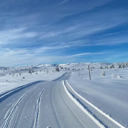 Mountain With Sauna At Blefjell 度假居